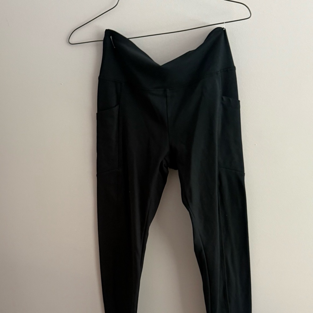Black High-Waisted Leggings